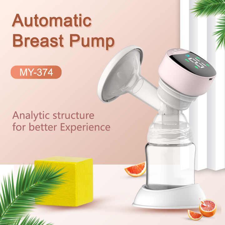 Automatic Rechargeable Portable Breast Pump – Silent, Hands-Free, BPA-Free, Pain-Free Suction – Ideal for Nursing Moms in UAE