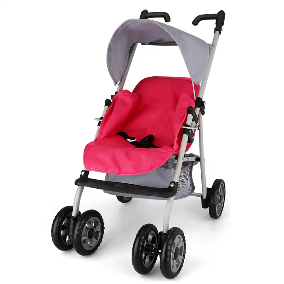 Baby Stroller – Lightweight, Foldable & Travel-Friendly with Safety Harness & Adjustable Canopy – Best for UAE Parents